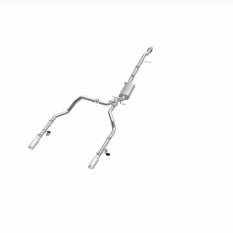Magnaflow Street Series Dual Exit Exhaust for 2019-2024 Chevy Silverado 1500 V8 5.3L/V6 4.3 with Polished Tips - OneFastShop