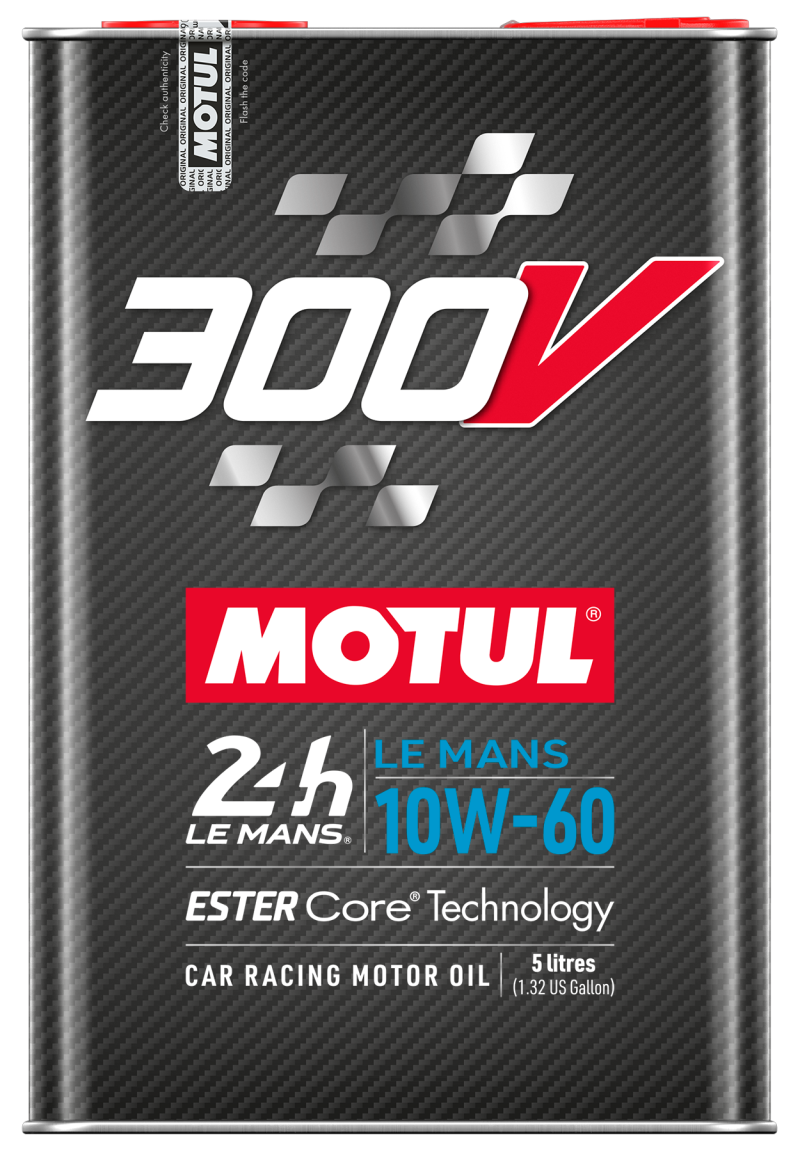 Motul 300V Le Mans 10W60 Racing Motor Oil 5L - 4 Pack