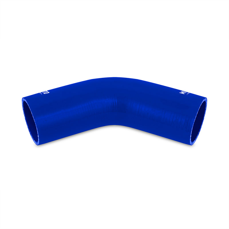 Mishimoto Silicone 3.50 Inch 45 Degree Coupler Blue - OneFastShop
