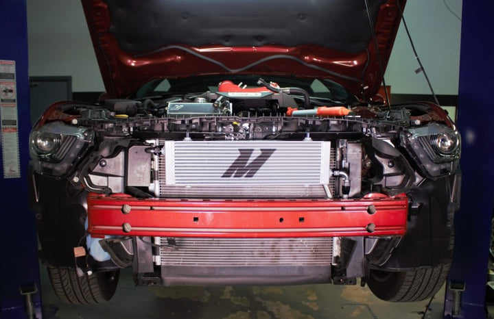 Mishimoto Oil Cooler Kit Thermostatic Silver 2015+Mustang GT
