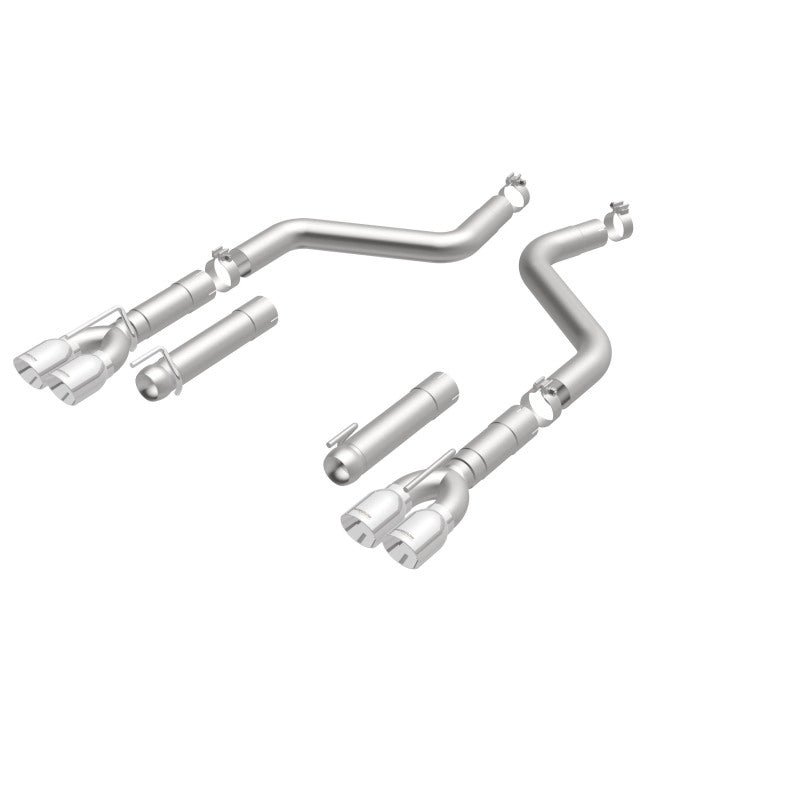 MagnaFlow Axle-Back Stainless Steel Exhaust System - Dodge Challenger 2015 incl SRT Hellcat - OneFastShop