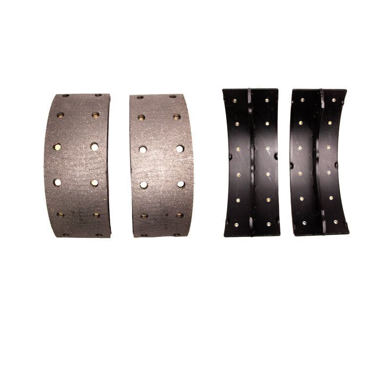 Dynamic Friction Premium Riveted Front/Rear Brake Shoes - Chevrolet LCF 3500 / 3500HD 2016-2022, image 2