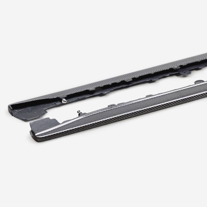 Seibon MB-Style Carbon Fiber Side Skirts for 2023+ Honda Civic Type R - OneFastShop