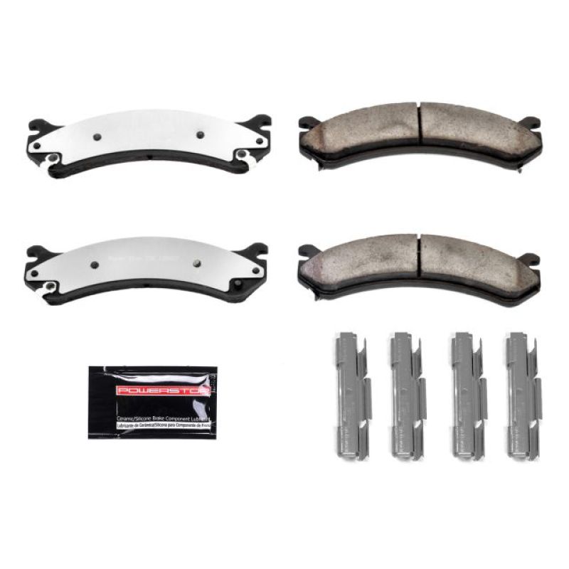 PowerStop Z36 Truck & Tow Brake Pads with Hardware for 00-05 Cadillac DeVille