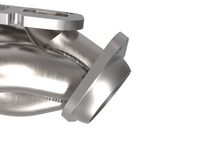 aFe 21-22 Jeep Wrangler 392 Twisted Steel Header 1-7/8 IN to 2-3/4 IN 304 with Raw Finish