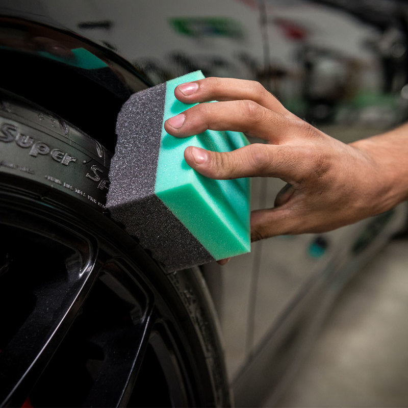 Chemical Guys Durafoam Contoured Tire Dressing Applicator Pad - Large