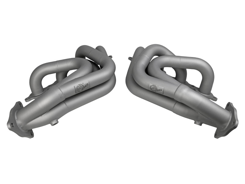 aFe Twisted 304SS Header with Titanium Ceramic Coating - Chevy Corvette (C8) 6.2L V8