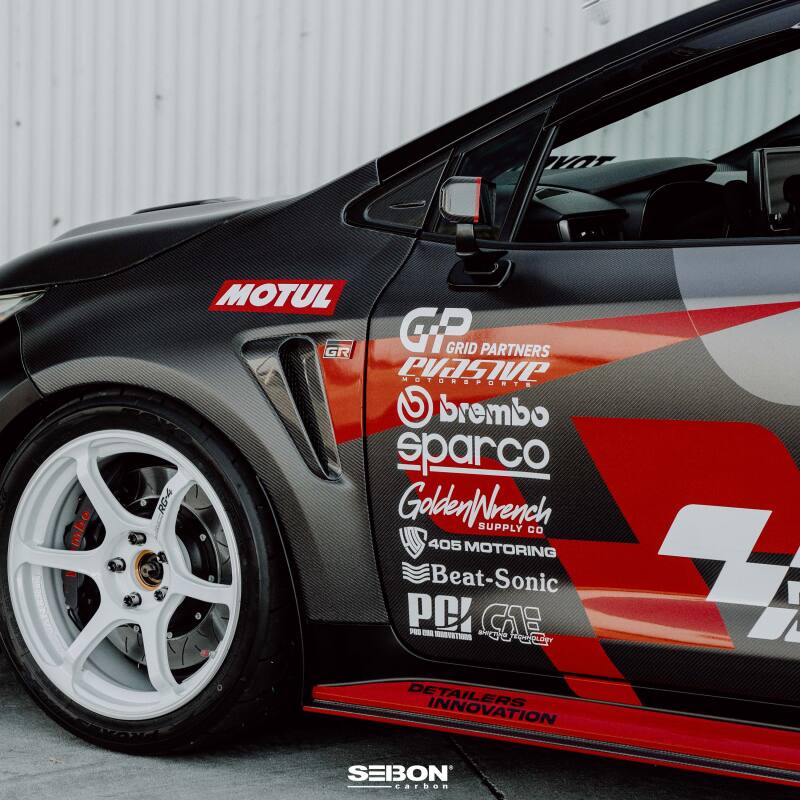 Seibon Carbon Fiber Front Doors for 2023+ Toyota GR Corolla