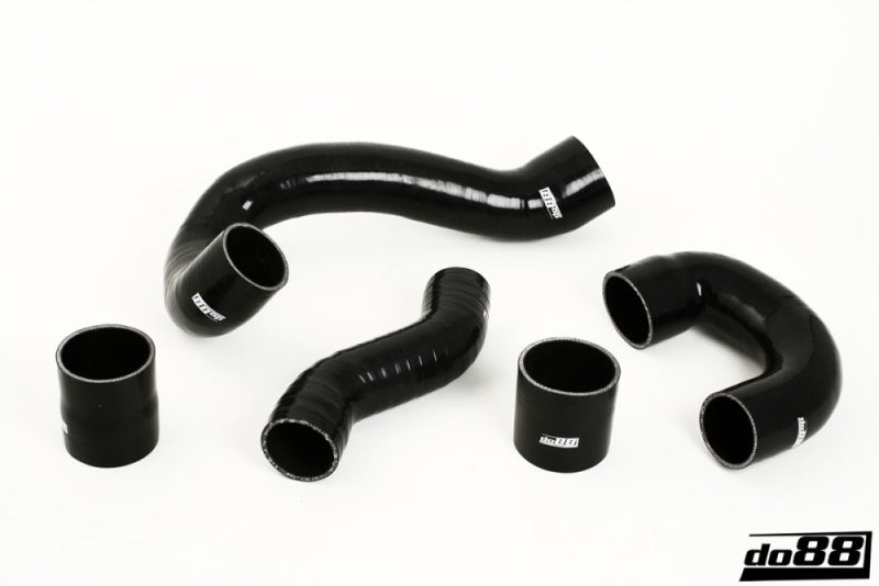 do88 Silicone Pressure Hose Kit - SAAB 9-3 2.8T V6 Turbo 2006-2011 - Black