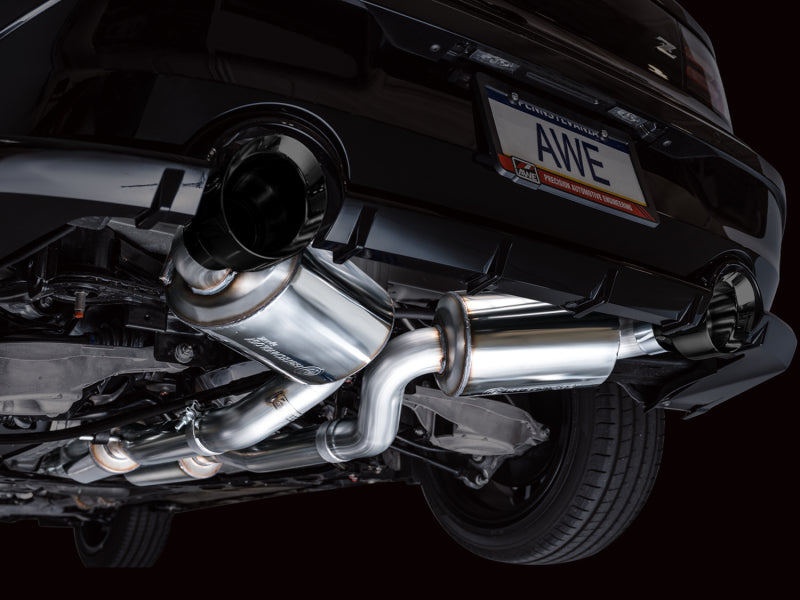 AWE Touring Edition Catback Exhaust System with Diamond Black Tips for 2023 Nissan Z RZ34 RWD