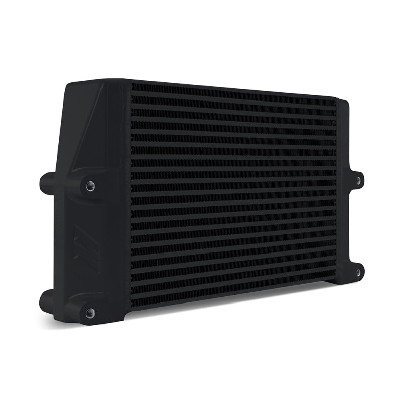 Mishimoto Oil Cooler 10in 17 Row Same Side Outlets Black
