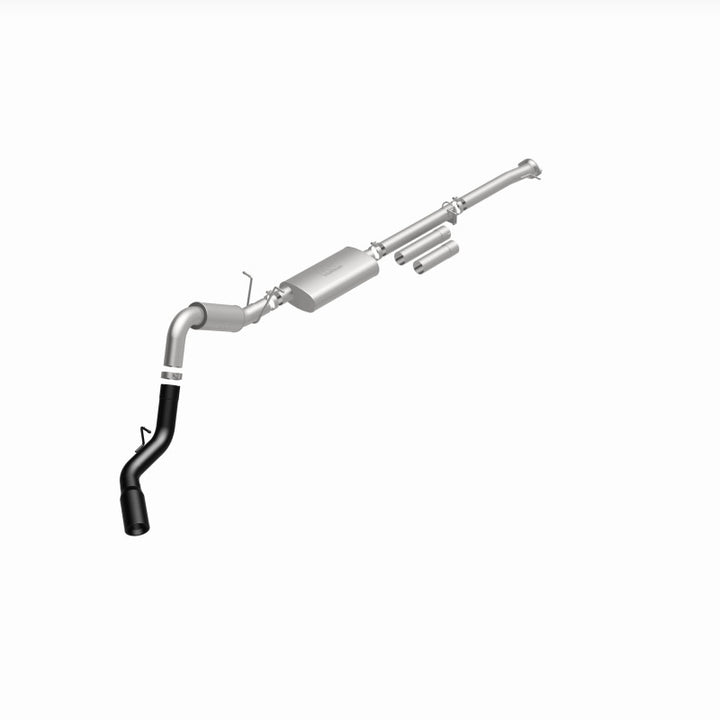 Magnaflow Cat-Back Exhaust 4in Single Rear Exit w/Black Tips for 2011-2019 GM 2500/3500 6.0L Silverado/Sierra - OneFastShop