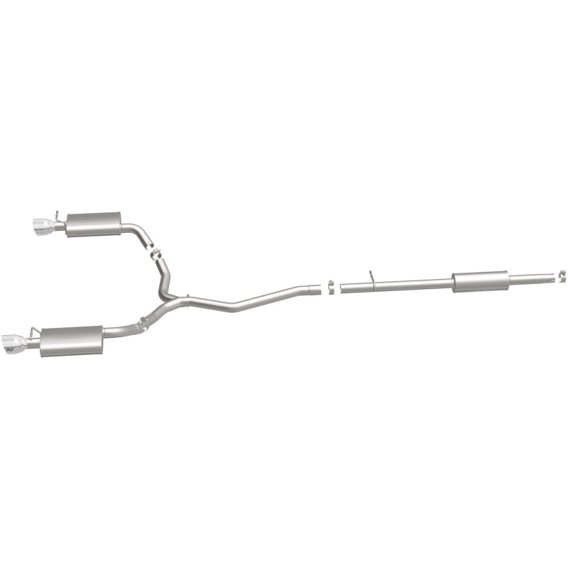 Magnaflow Street Series Cat-Back Exhaust 2.5in Dual Outlet - 2016 Ford Explorer 3.5L V6 - OneFastShop