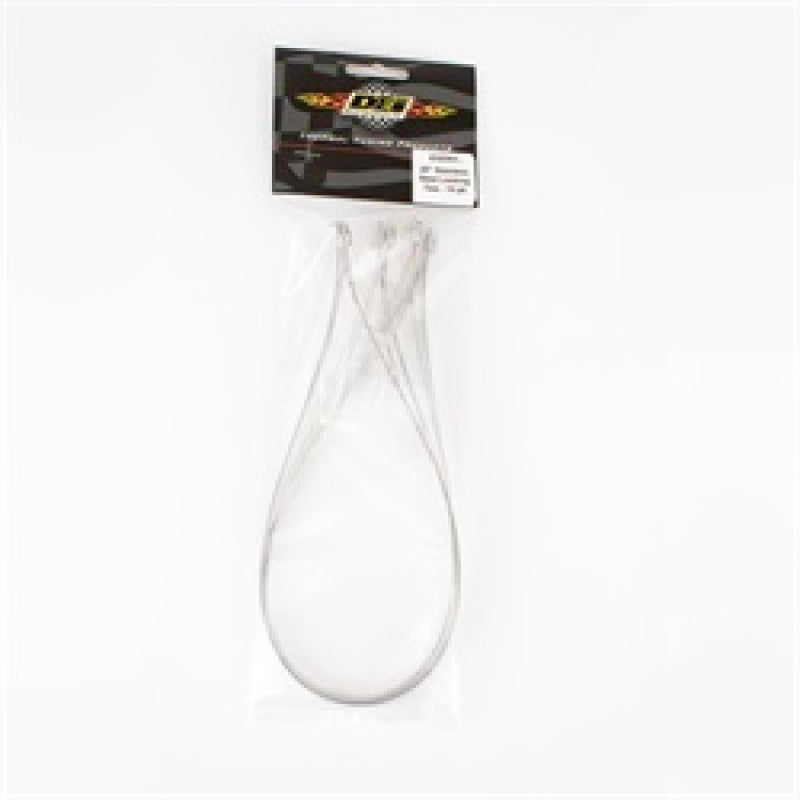 DEI Stainless Steel Locking Tie 20in 10 Per Pack High Heat Durable Design