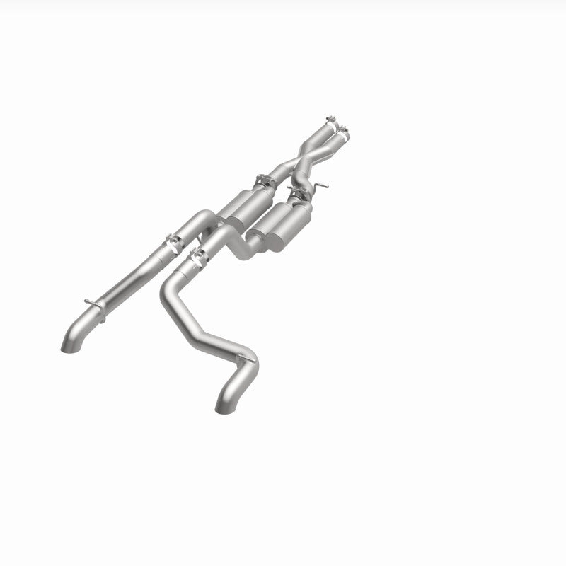 Magnaflow Cat-Back Exhaust 2021-2024 Jeep Wrangler 6.4L Rock Crawler Series Dual Exit Stainless - OneFastShop