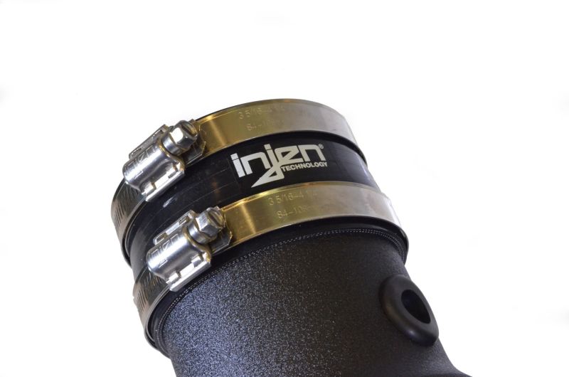 Injen Power-Flow Short Ram Intake Wrinkle Black for 11-20 Dodge Challenger SRT-8 6.4L V8