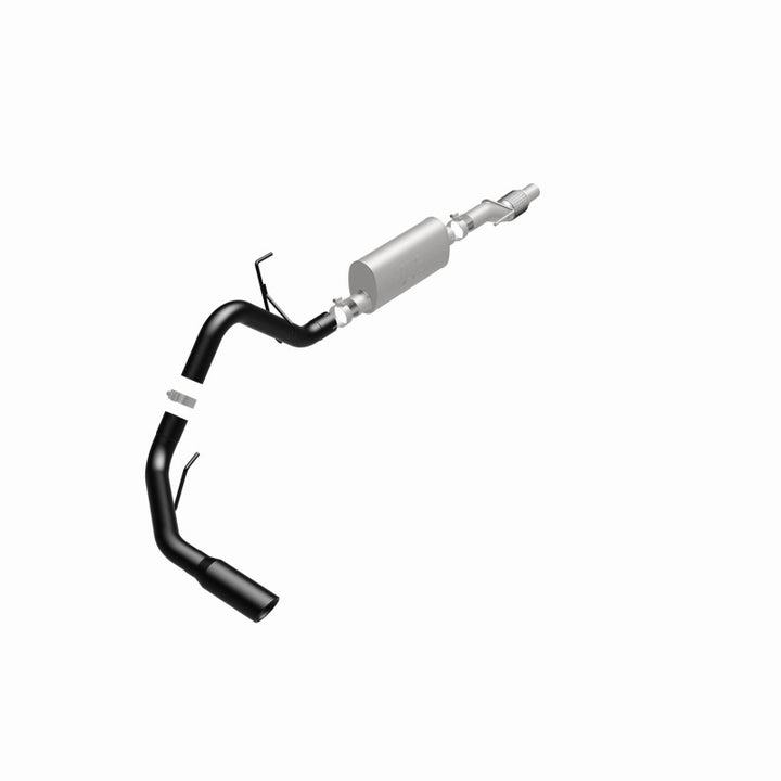 Magnaflow Cat-Back Exhaust System 3in Black 11-14 Ford F-150 3.5L V6 EcoBoost Single Side Exit Rear 3 Tip - OneFastShop