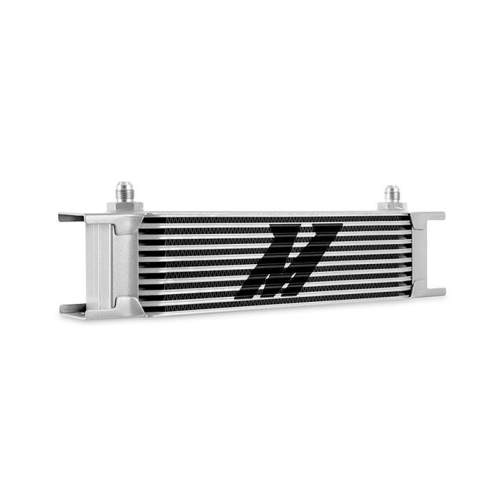 Mishimoto Universal 10-Row Oil Cooler -6AN Silver - OneFastShop