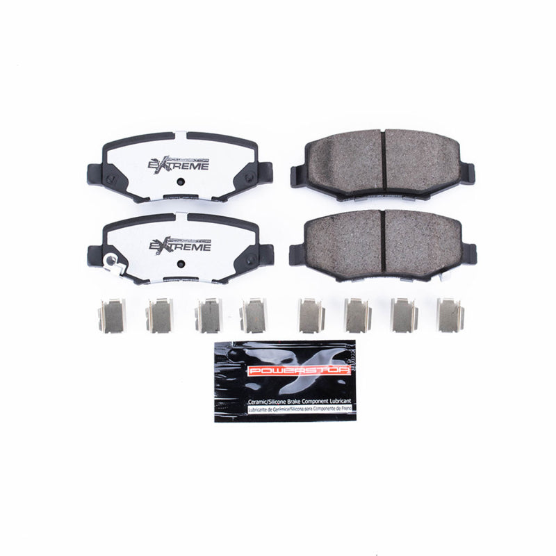 PowerStop Z36 Truck & Tow Brake Pads with Hardware for 07-18 Jeep Wrangler