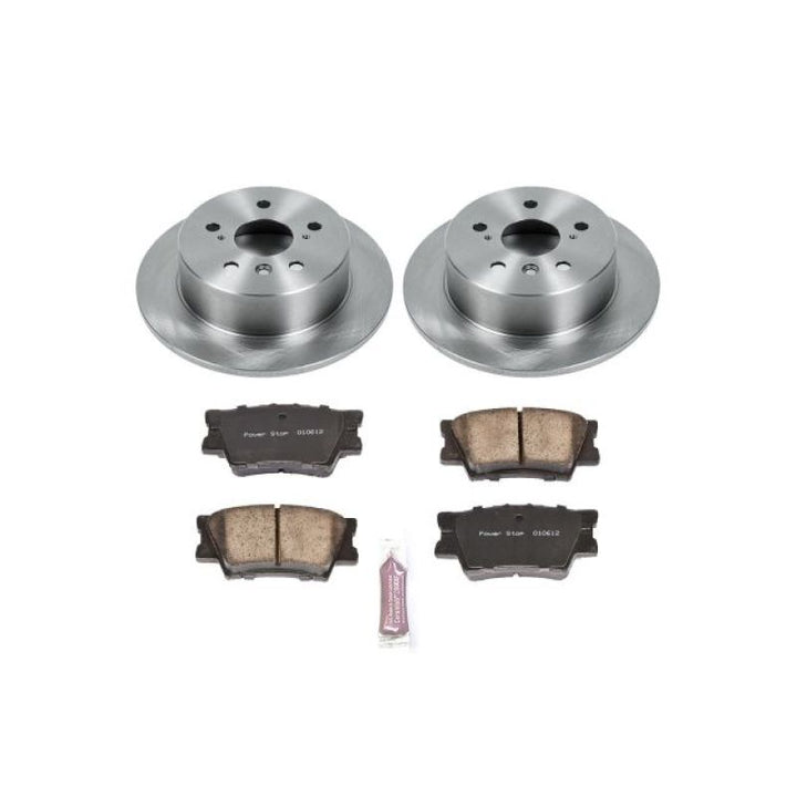 PowerStop Rear Autospecialty Brake Kit for 13-18 Lexus ES300h - OneFastShop