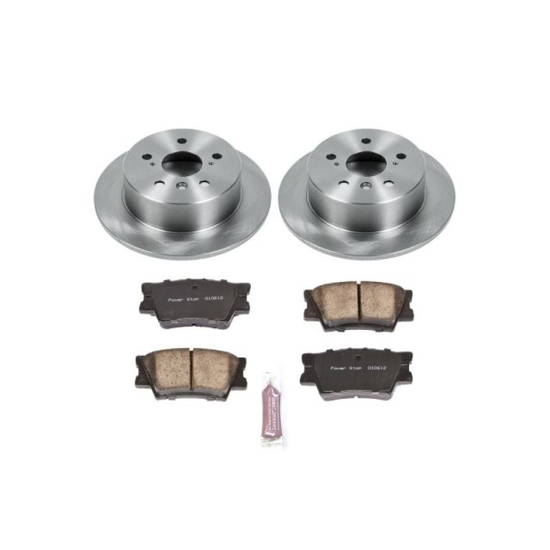 PowerStop Rear Autospecialty Brake Kit for 13-18 Lexus ES300h - OneFastShop