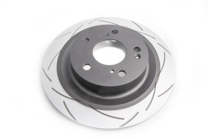 DBA Rear Street T2 Slotted Brake Rotor for 2017 Honda Civic Type-R FK8 EX EX-L