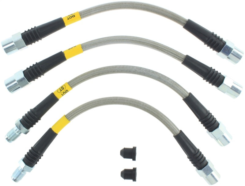 StopTech Stainless Steel Rear Brake Lines for BMW M3 E36 - SS Compatibility - OneFastShop