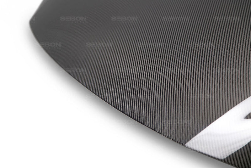 Seibon OEM Style Carbon Fiber Hood for 2016-2017 Honda Civic Coupe/Sedan/Hatchback