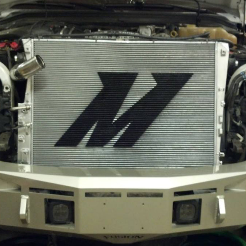 Mishimoto Aluminum Radiator for Ford 6.4L Powerstroke - Version 2