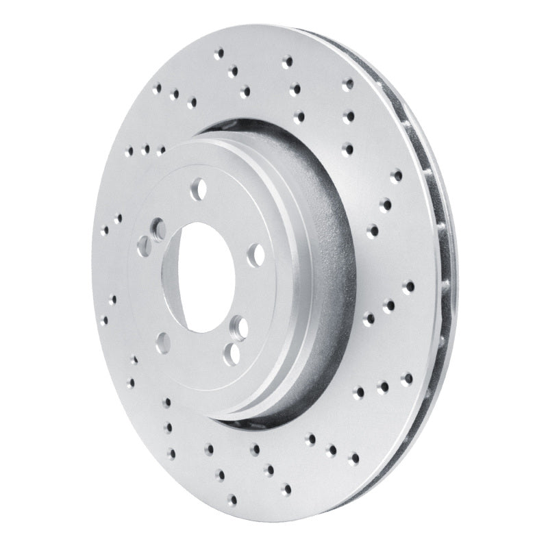 DFC GeoSpec Right Rear Drilled Brake Rotor - BMW M3 / 1 Series M 2008-2013, image 2