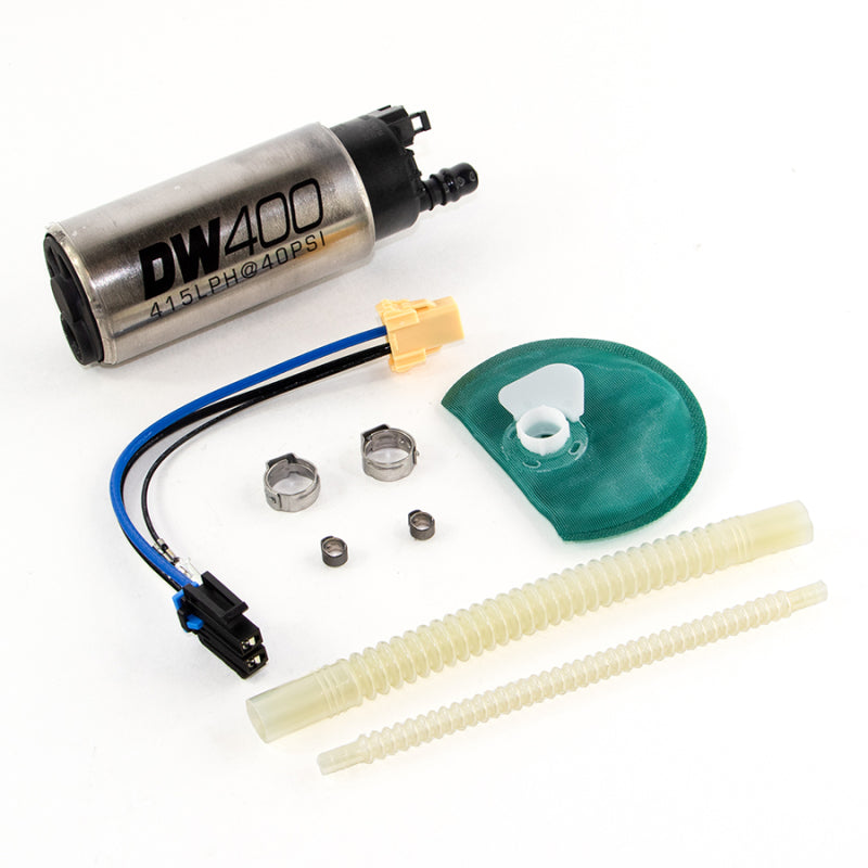 DeatschWerks 415LPH DW400 In-Tank Fuel Pump with Install Kit for 2011-2014 Ford Mustang V6 GT - OneFastShop