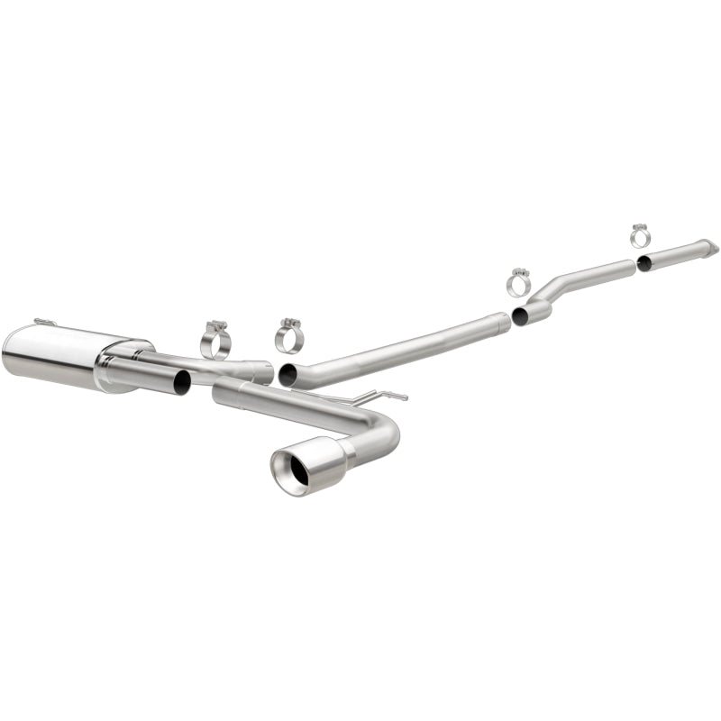 MagnaFlow Street Cat-Back Exhaust for 2015 Ford Fusion 2.5L Polished 4 in. Tip - OneFastShop