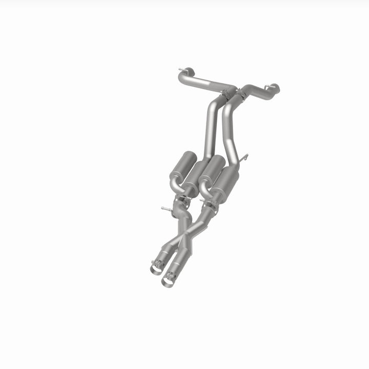 Magnaflow Cat-Back Exhaust 2021-2024 Jeep Wrangler 6.4L Rock Crawler Series Dual Exit Stainless - OneFastShop