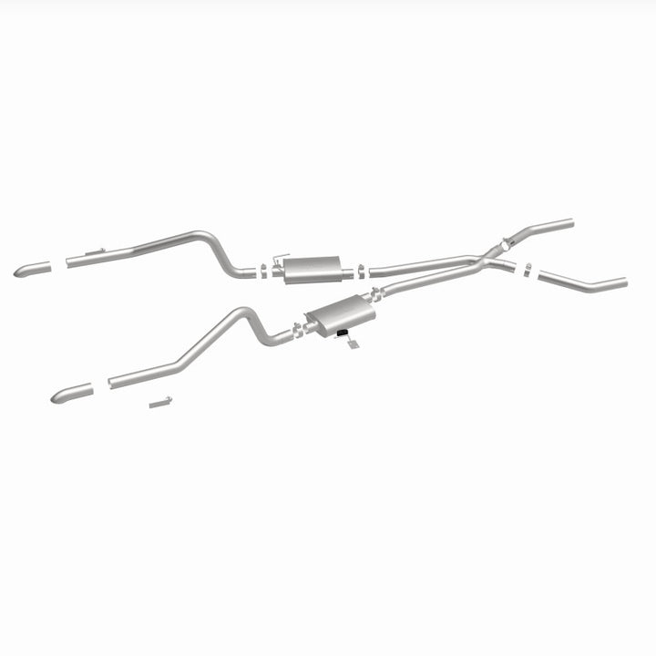 Magnaflow Performance Exhaust System C/B 70-72 Mopar E-Body 2.5 Cuda - OneFastShop