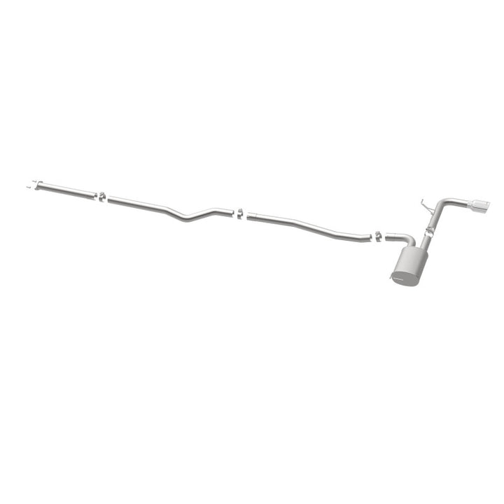 MagnaFlow Street Cat-Back Exhaust for 2015 Ford Fusion 2.5L Polished 4 in. Tip