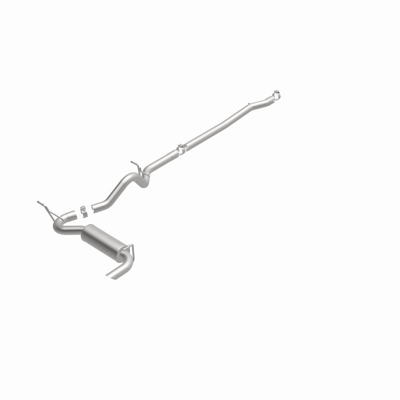 Magnaflow Cat-Back Performance Exhaust for 12-14 Jeep Wrangler 4dr Single Straight Rear P/S Exit Stainless Steel - OneFastShop