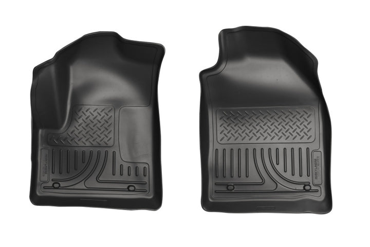 Husky Liners WeatherBeater Black Floor Liners for 10-12 Ford Transit Connect (Van/Wagon)