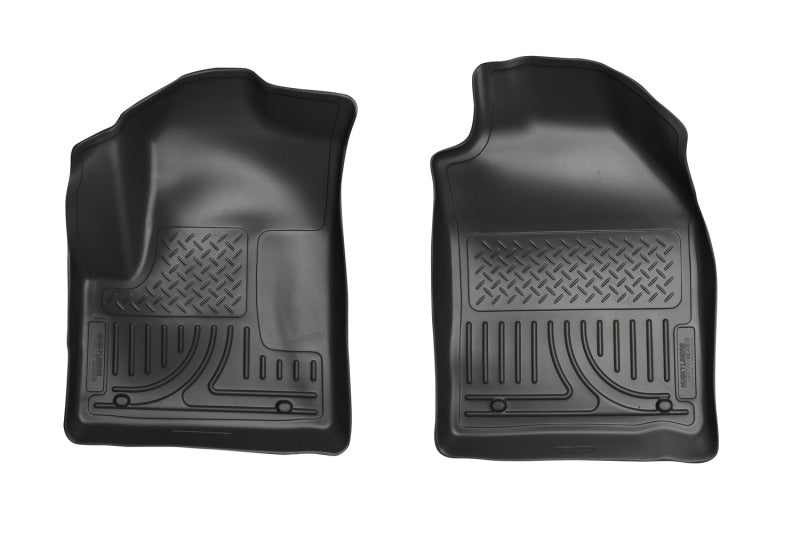 Husky Liners WeatherBeater Black Floor Liners for 10-12 Ford Transit Connect (Van/Wagon) - OneFastShop