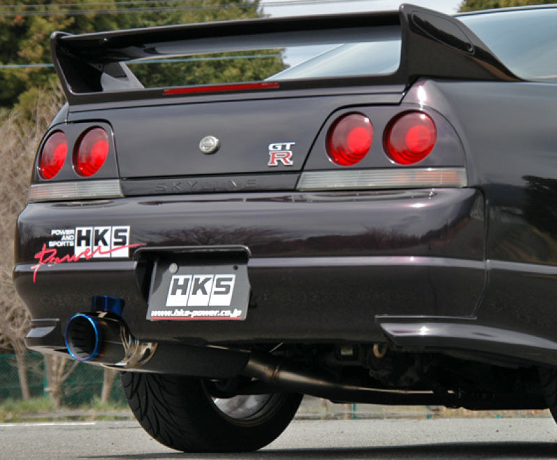 HKS Super Turbo Muffler for BCNR33 with RB26DETT Engine