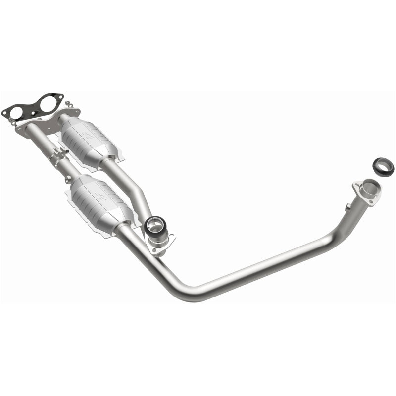 MagnaFlow Catalytic Converter DF Dual Outlet for GM Truck/SUV 96 - OneFastShop