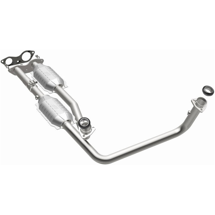 MagnaFlow Catalytic Converter DF Dual Outlet for GM Truck/SUV 96 - OneFastShop