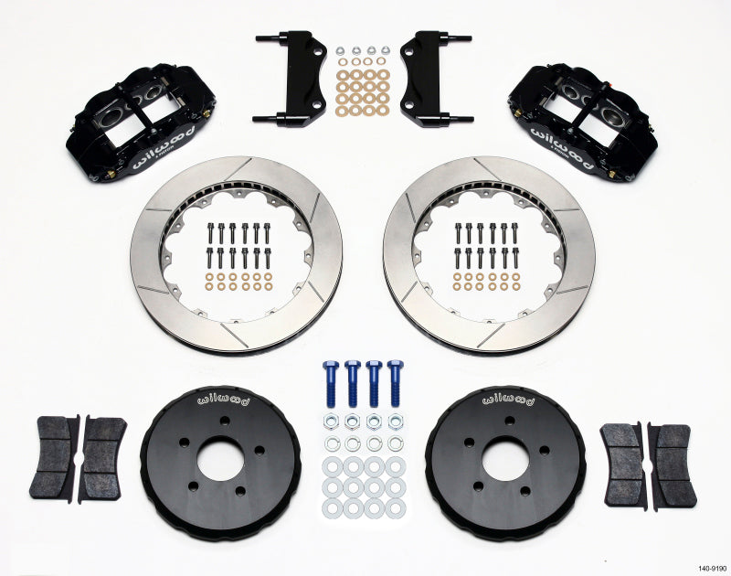 Wilwood Narrow Superlite 6R Front Hat Kit 13.06in for Nissan 350Z/G35 2003-2009 - OneFastShop