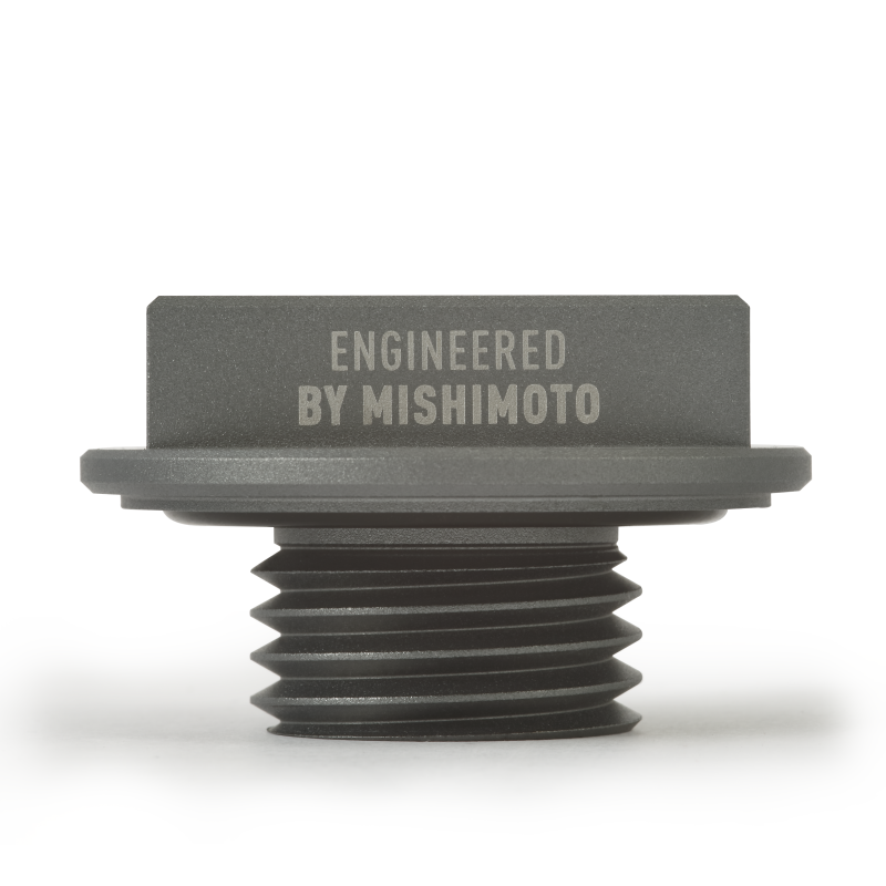 Mishimoto Oil Filler Cap Hoonigan Silver 87-01 Ford Mustang