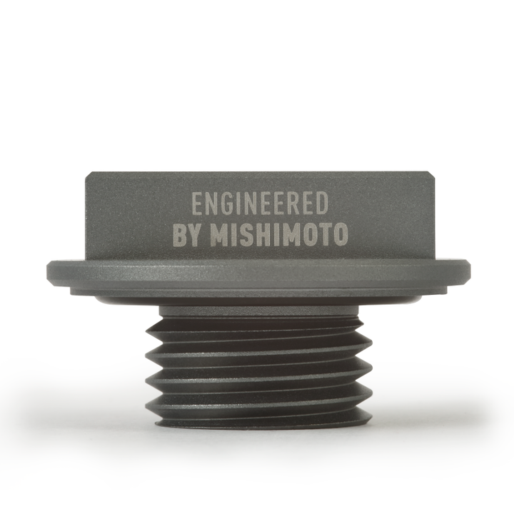 Mishimoto Oil Filler Cap Hoonigan Silver 87-01 Ford Mustang - OneFastShop