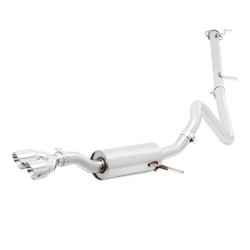 Mishimoto Cat Back Exhaust 2.5in Stainless Fiesta ST Tips - OneFastShop