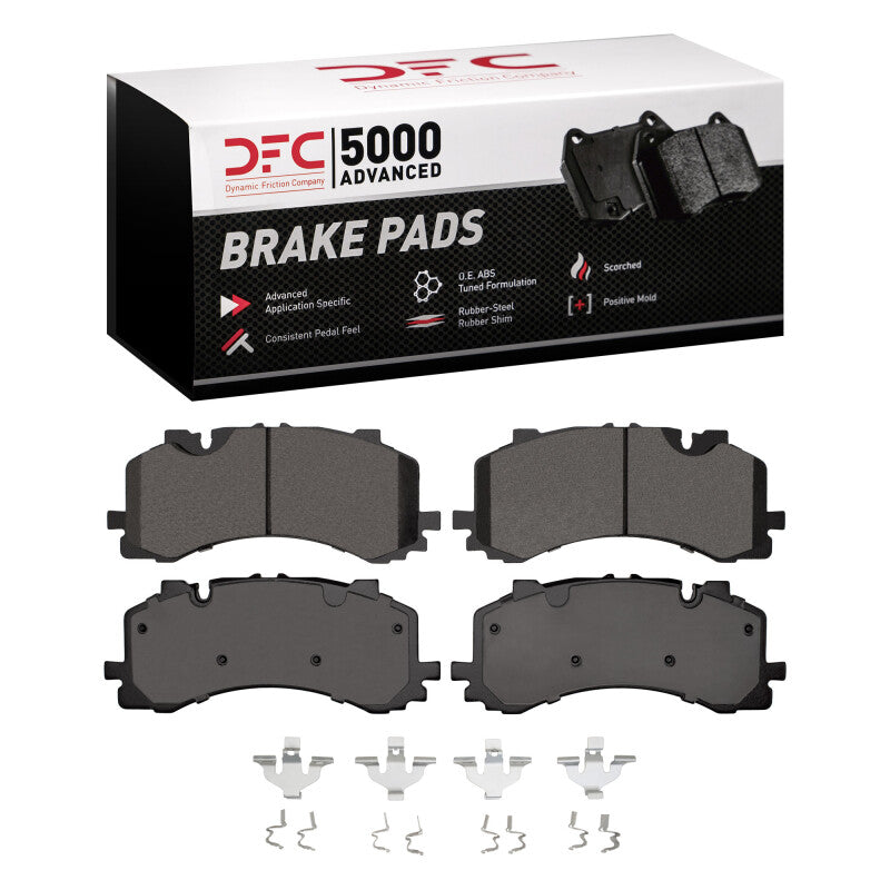 DFC 5000 Advanced Ceramic Front Brake Pads with Hardware - Audi A8 Quattro 2019-2021
