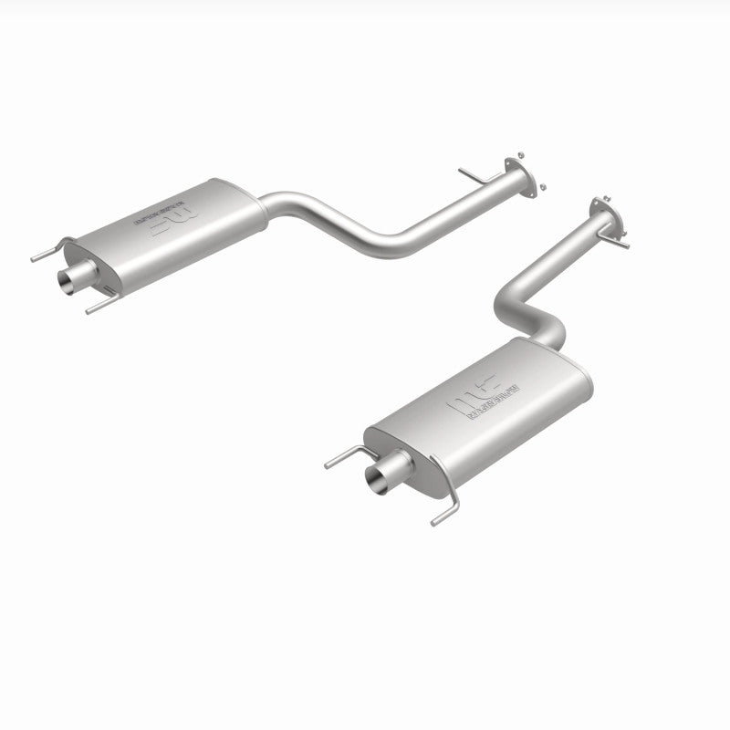 MagnaFlow 2012–2016 Lexus LS460 4.6L V8 Stainless Steel Axle-Back Exhaust (Uses Factory Tips) - OneFastShop