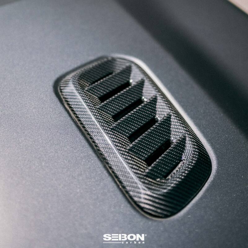 Seibon Carbon Fiber Hood Vents for 2023 Toyota GR Corolla - OneFastShop