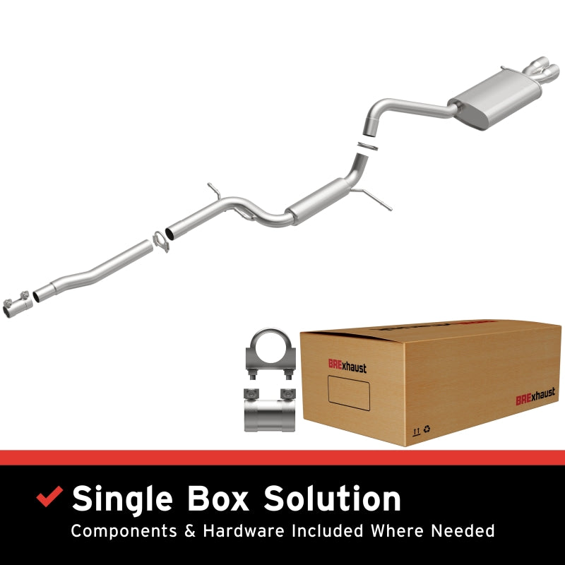 BRExhaust 2011–2014 Exhaust Kit for Volkswagen Jetta 2L