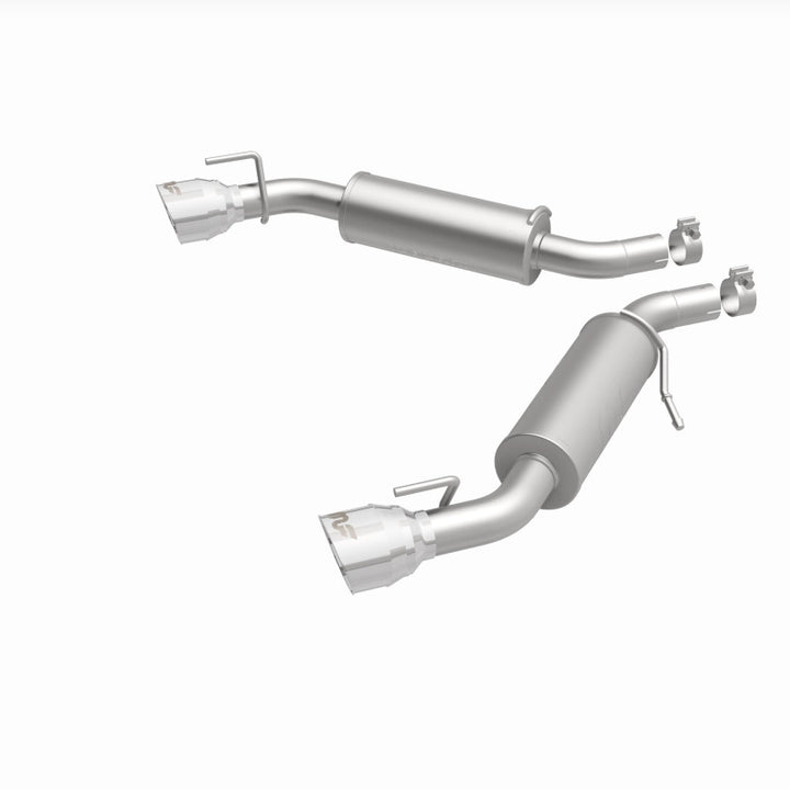 Magnaflow Competition Axle Back Exhaust System with Dual Polished Tips - 2016 Chevy Camaro 3.6L V6 - OneFastShop